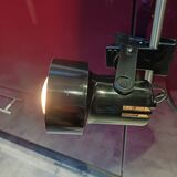 80's black clamp spot lamp