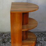 Art deco shelf walnut