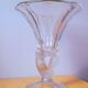 Vase verre pressé art déco