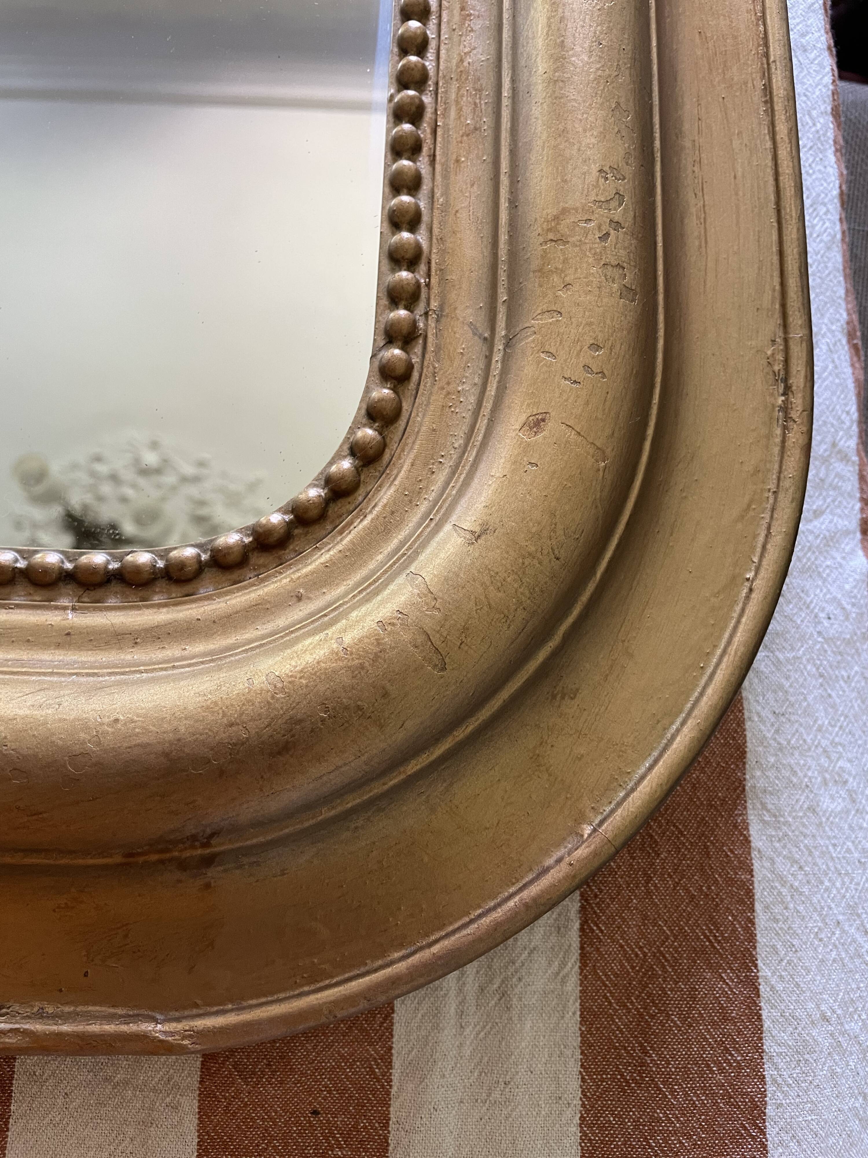 Louis Philippe pearl mirror H120 X W95