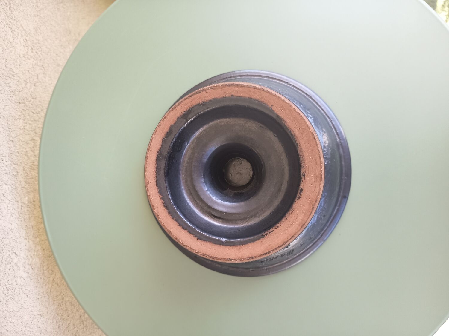 Bowl signed Jean Marais – Vallauris – large piece of ceramic art