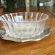 Crystal ravier on silver metal presentation plate