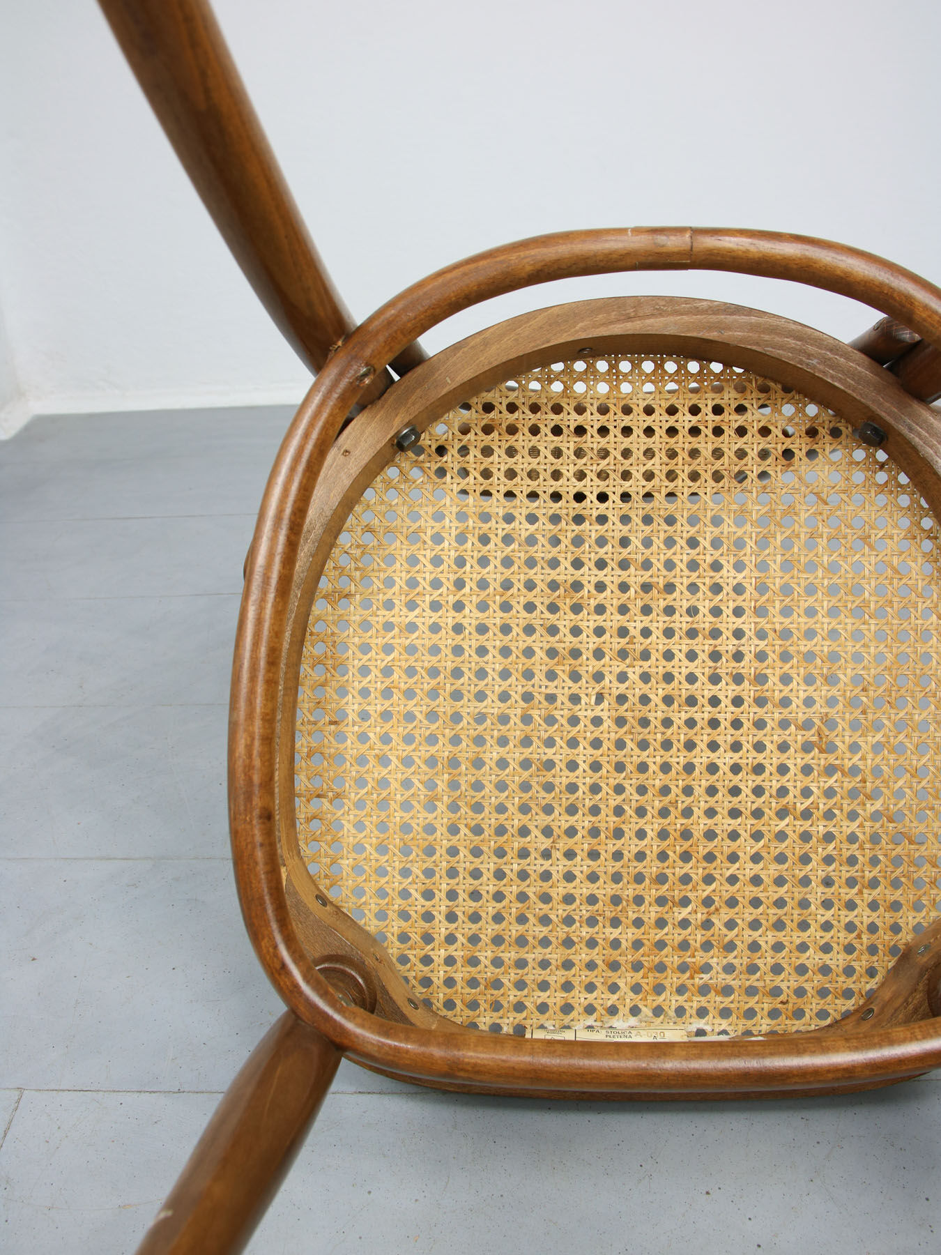 Paire de chaises à manger Thonet 207R vintage