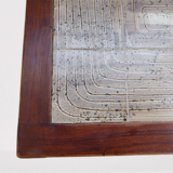 Coffee table Vallauris Jean d'Asti design 1960