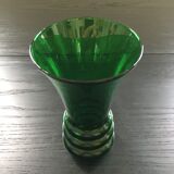 Vase 50's green bottle