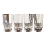 Baccarat set of four Spear model glasses