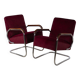 1930s Bauhaus Cantilever Armchair Model EK32, Pair of 2 by Gottwald