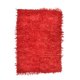 4x6 Turkish Handwoven Red Kilim Rug, Super Soft Bohemian Carpet, Antique