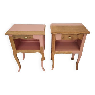 Pair of Melba & Pêche bedside tables