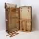 Antique wardrobe trunk "Travel Trunk", circa 1930