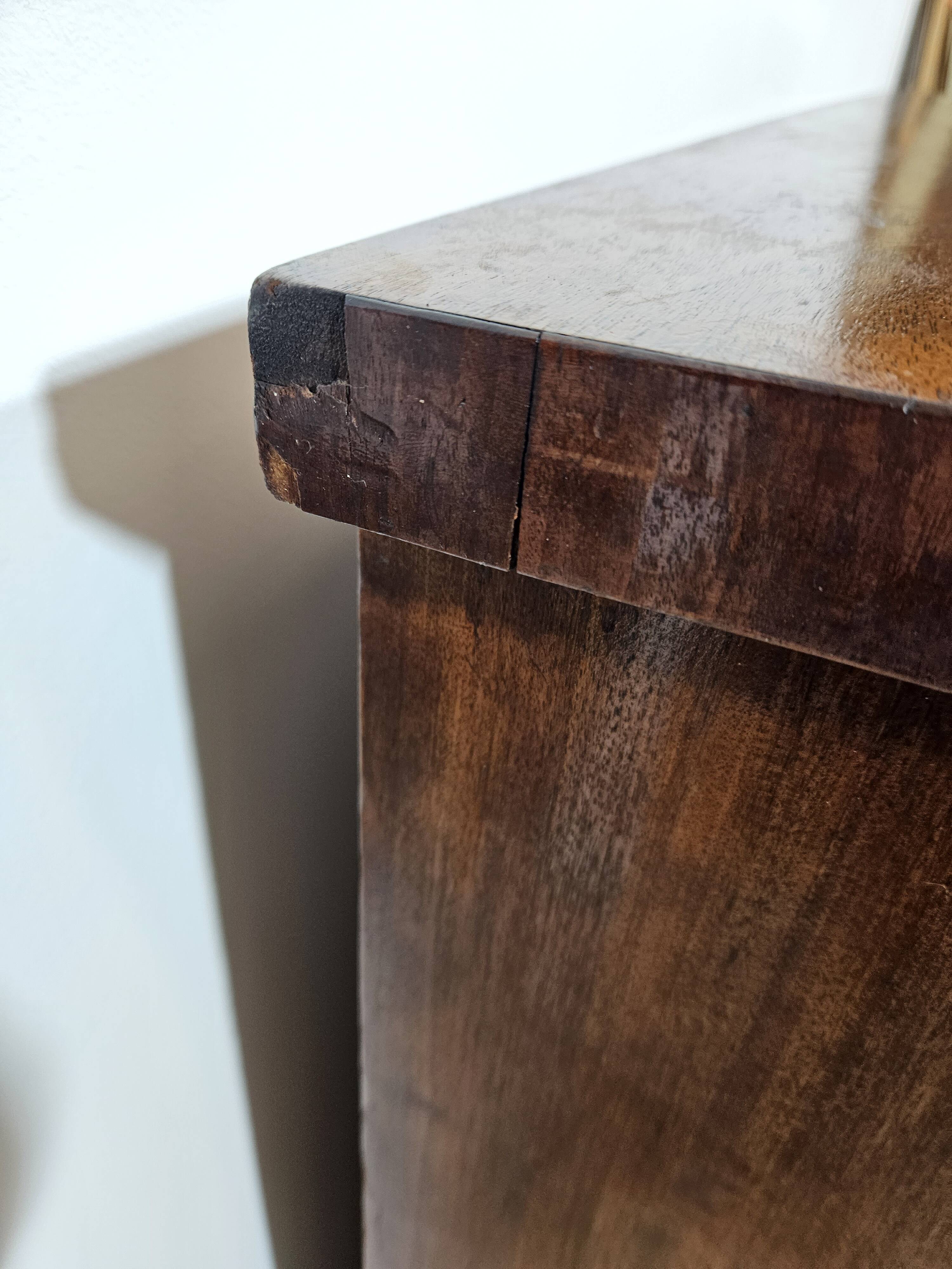Chiffonier commode Biedermeier/Mahogany, première moitié du 19e siècle
