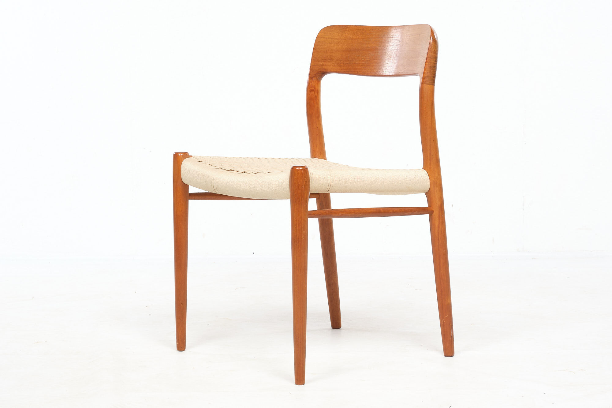 Set of four chairs, Niels Otto Moller, model 75