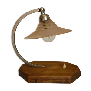lampe de table ou de - bois