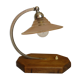 Table lamp or office art deco wooden base