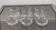 Set of 6 vintage "wobble" glasses (boat special)