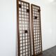 Modular coat rack pair Italian design