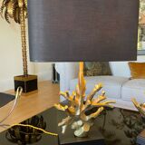 Maison Charles lamp signed model CORAIL bronze