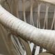 Rattan baby cradle