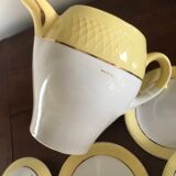 Yellow tea service