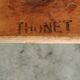 6 chaises bistrot Thonet en bois blond