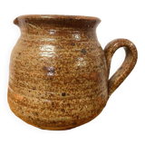 Stoneware pitcher