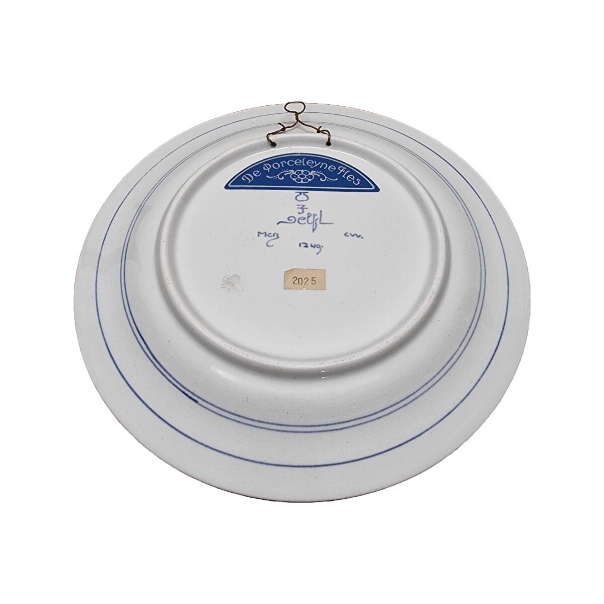 Dutch ceramic Wall Plate by The Porceleyne Fles From 1977