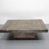 Brutalist salontafl Laauser Fossiel natuursteen