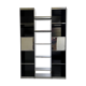 Very rare italian modern library bookcase for cidue, italy, 1970