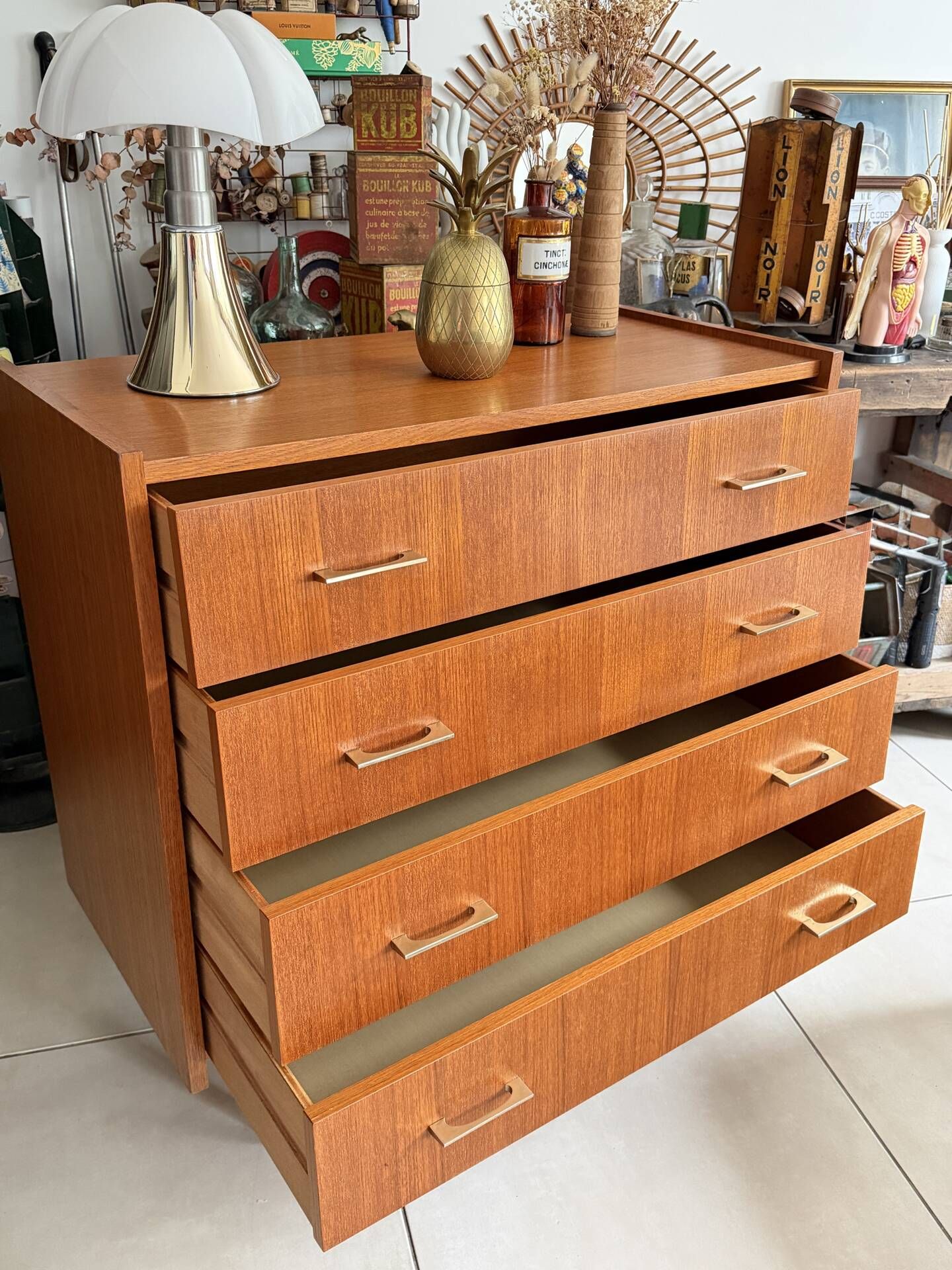 Vintage commode signed Capelle Montauban – Iconic French design