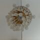 Bohemian glass chandelier vintage