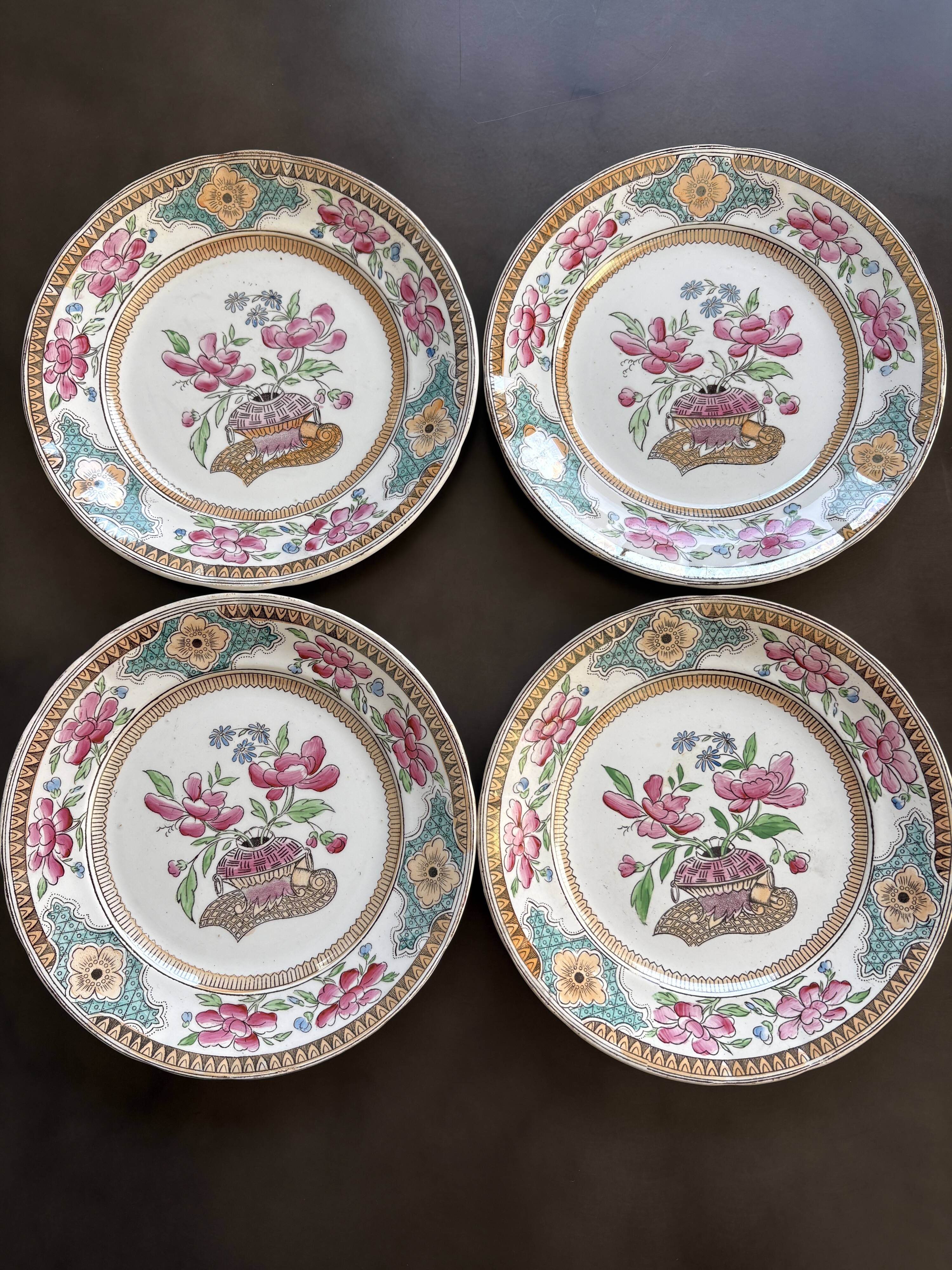 China KG Lunéville dessert plates