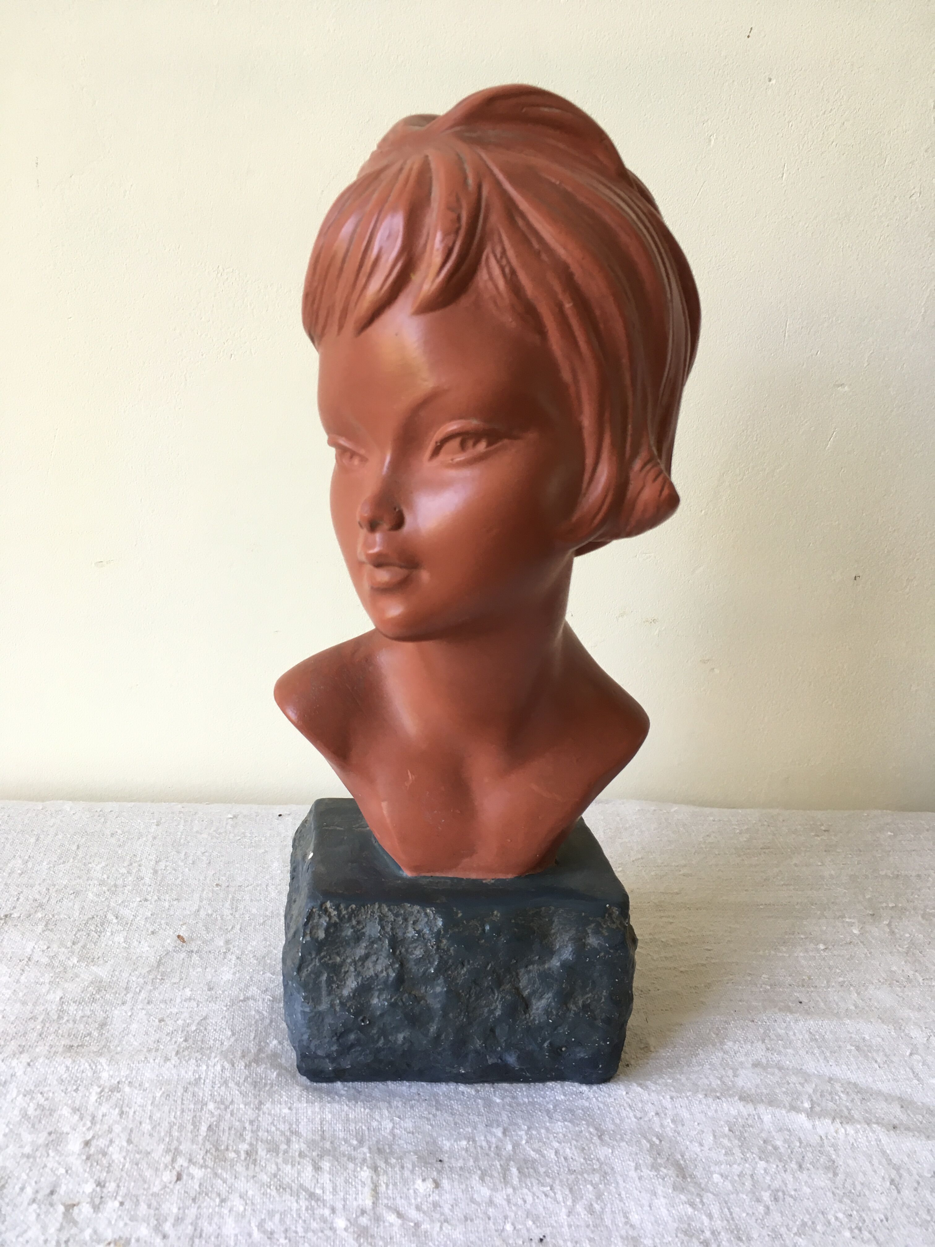 Terracotta bust