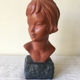 Terracotta bust