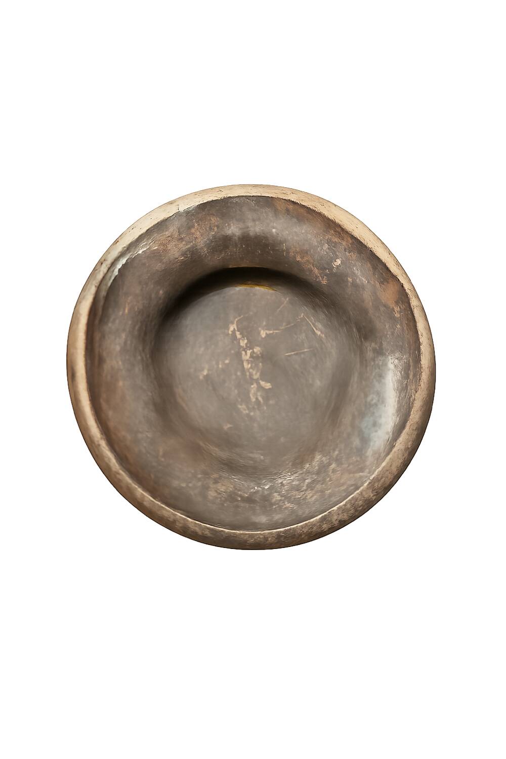 Metal vase engraved from India, late 19th – mid 20th century.