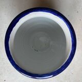 Antique Bulbous Vase in Earthenware Numbered – Hand-Painted Floral Decoration