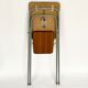 Metal and formica projector support, vintage 60s and 70s