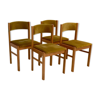 Vintage velvet chairs