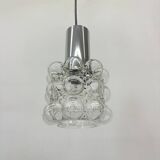Bubble Glass Pendant by Helena Tynell for Limburg, Germany, 1970s