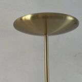 Lampe sur pied dorée