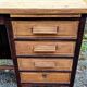 1950s desk with shelf and extension