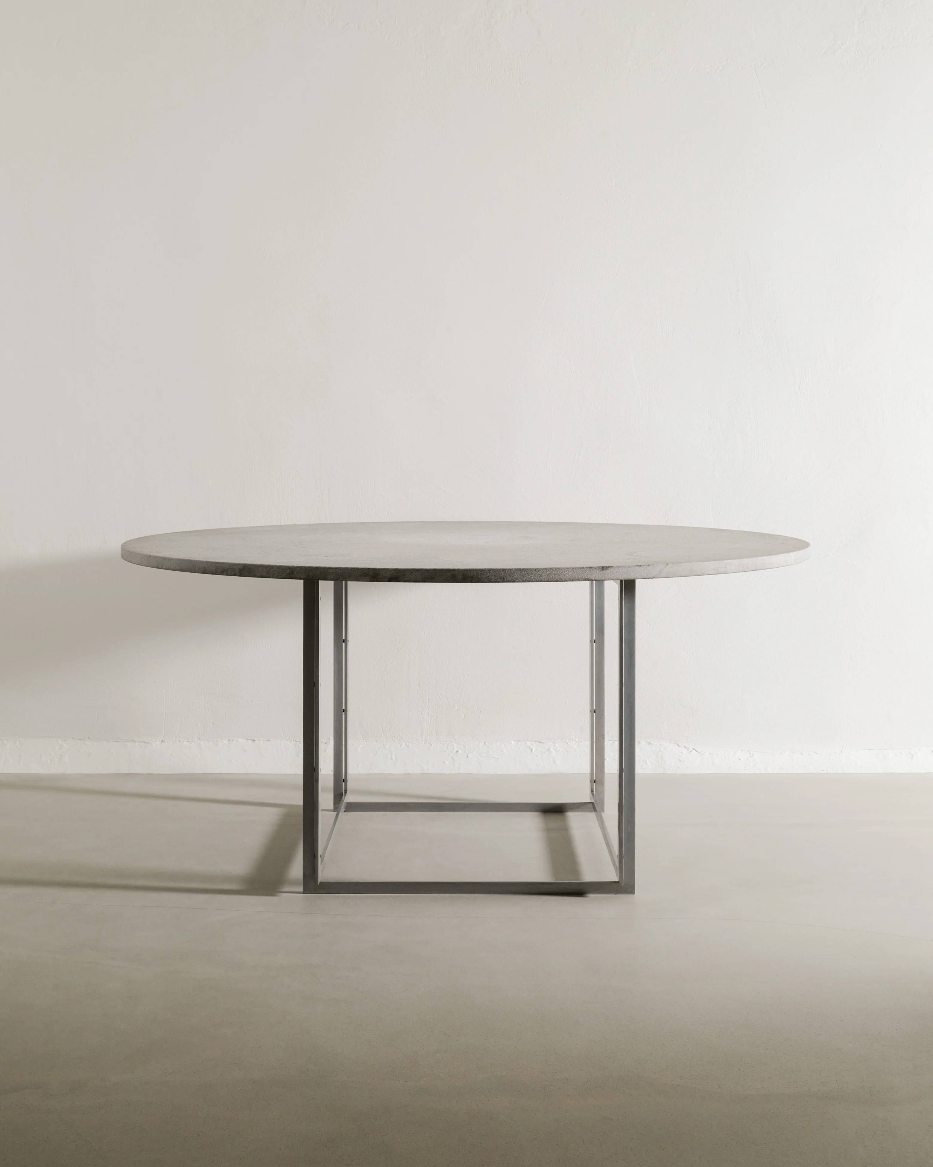 Vintage Danish Poul Kjærholm "PK54" Dining Table in Marble by E. Kold 1960s