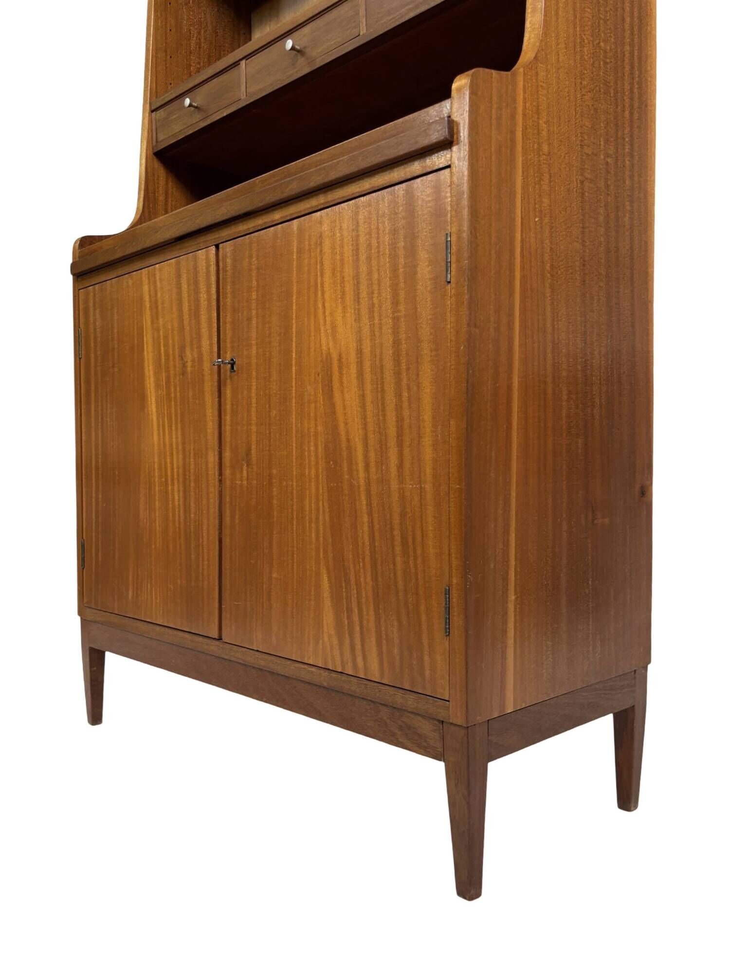 Vintage Wall Cabinet Cupboard Workplace Swedish Design 1960s