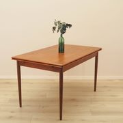 Teak table, Danish design, 1970s, made in Denmark