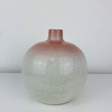 Vintage ceramic ball vase, lamp base