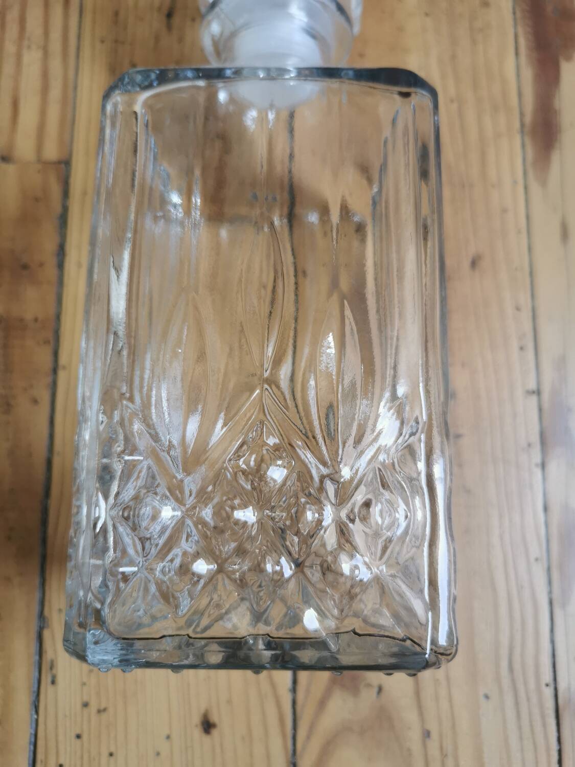 Vintage whiskey decanter