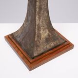 Stunning Stewart Ross James, Hansen Verdigris Bronze Table Lamp, circa 1960