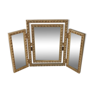 miroir triptyque vintage
