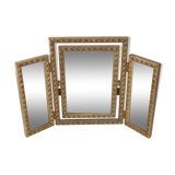 Vintage triptych mirror 1950