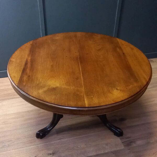 Table basse à plateau basculant anglaise de 1830 - table à café
