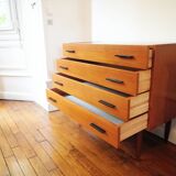 Scandinavian vintage chest of drawers of the 60s